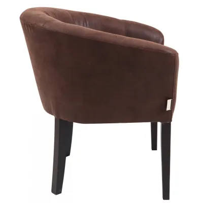 Крісло Richman Версаль 65 x 65 x 75H London Chocolate Коричневе Крісло Richman Версаль 65 x 65 x 75H London Chocolate Коричневе