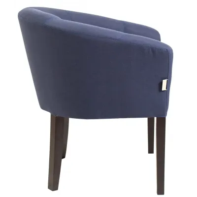 Кресло Richman Версаль 65 x 65 x 75H Нео Dark Blue Синее Кресло Richman Версаль 65 x 65 x 75H Нео Dark Blue Синее