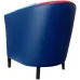 Кресло Richman Бафи 65 x 65 x 80H Boom 21/16 Синее + Красное Кресло Richman Бафи 65 x 65 x 80H Boom 21/16 Синее + Красное