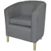 Крісло Richman Бафі 65 x 65 x 80H Сірий В1