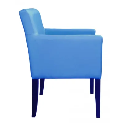 Кресло Richman Остин 61 x 60 x 88H Zeus Deluxe Blue Голубое