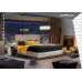 Кровать Richman Бристоль VIP 120 х 190 см Aston 16 С дополнительной металлической цельносварной рамой Серая