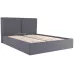 Кровать Richman Дели VIP 140 х 190 см Мисти Dark Grey С дополнительной металлической цельносварной рамой Темно-серая Кровать Richman Дели VIP 140 х 190 см Мисти Dark Grey С дополнительной металлической цельносварной рамой Темно-серая