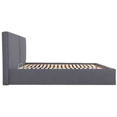 Кровать Richman Дели VIP 140 х 190 см Мисти Dark Grey С дополнительной металлической цельносварной рамой Темно-серая Кровать Richman Дели VIP 140 х 190 см Мисти Dark Grey С дополнительной металлической цельносварной рамой Темно-серая