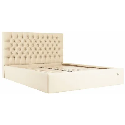 Кровать Richman Кембридж VIP 140 х 190 см Флай 2207 С дополнительной металлической цельносварной рамой Бежевая Кровать Richman Кембридж VIP 140 х 190 см Флай 2207 С дополнительной металлической цельносварной рамой Бежевая