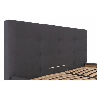 Кровать Richman Манчестер VIP 140 х 190 см Мисти Dark Grey С дополнительной металлической цельносварной рамой Темно-серая Кровать Richman Манчестер VIP 140 х 190 см Мисти Dark Grey С дополнительной металлической цельносварной рамой Темно-серая