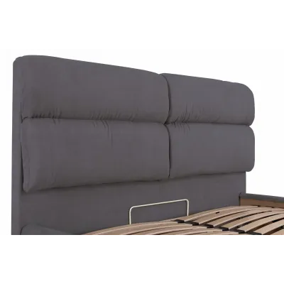 Ліжко Richman Оксфорд VIP 120 х 200 см Місті Dark Grey З додатковою металевою цільнозварною рамою Темно-сіра Ліжко Richman Оксфорд VIP 120 х 200 см Місті Dark Grey З додатковою металевою цільнозварною рамою Темно-сіра