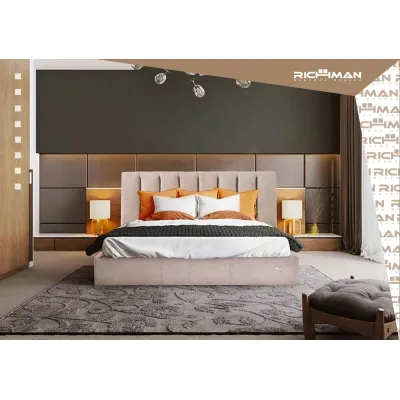 Ліжко Richman Санам VIP 140 х 190 см Флай 2213 Ліжко Richman Санам VIP 140 х 190 см Флай 2213
