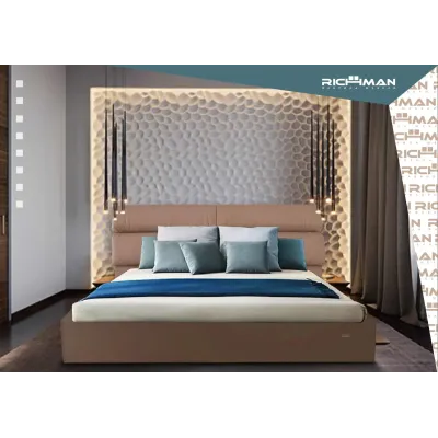 Кровать Richman Эдинбург VIP 120 х 200 см Missoni 017 С дополнительной металлической цельносварной рамой Синяя Кровать Richman Эдинбург VIP 120 х 200 см Missoni 017 С дополнительной металлической цельносварной рамой Синяя