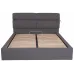 Кровать Richman Эдинбург VIP 120 х 200 см Мисти Dark Grey С дополнительной металлической цельносварной рамой Темно-серая