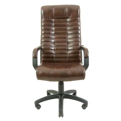 Офисное Кресло Руководителя Richman Атлант Титан Dark Brown Подлокотник Рич Пластик М1 Tilt Коричневое