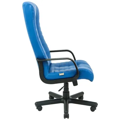 Офисное Кресло Руководителя Richman Атлант Zeus Deluxe Blue Пластик М1 Tilt Синее Офисное Кресло Руководителя Richman Атлант Zeus Deluxe Blue Пластик М1 Tilt Синее
