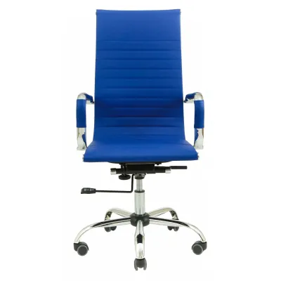 Ергономічне Офісне Крісло Richman Балі Zeus Deluxe Blue DeepTilt Синє