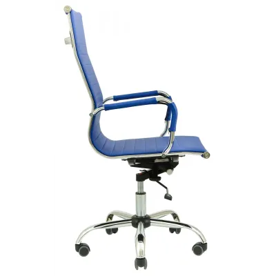 Ергономічне Офісне Крісло Richman Балі Zeus Deluxe Blue DeepTilt Синє
