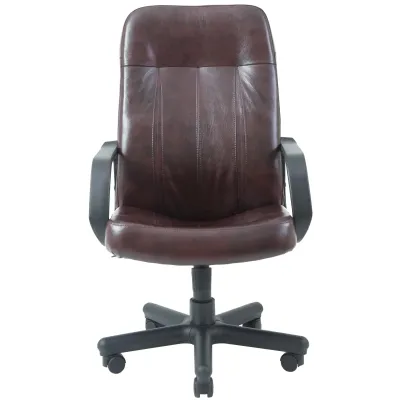 Офисное Кресло Руководителя Richman Бордо Мадрас Dark Brown Пластик М2 AnyFix Коричневое