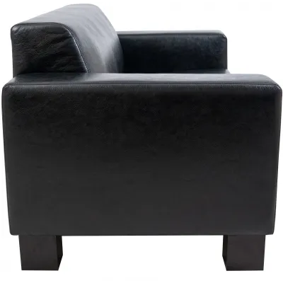 Диван Richman Бруно Трійка 830 x 2180 x 750H див Лаки Black Чорний