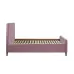 Кровать Двуспальная Richman Мишель Vip Wood 160 х 200 см Fibril 24 A1 С дополнительной металлической цельносварной рамой Розовая Кровать Двуспальная Richman Мишель Vip Wood 160 х 200 см Fibril 24 A1 С дополнительной металлической цельносварной рамой Розовая