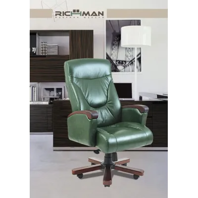 Офісне Крісло Керівника Richman Бос Мадрас Kashtan Wood М3 MultiBlock Коричневе Офісне Крісло Керівника Richman Бос Мадрас Kashtan Wood М3 MultiBlock Коричневе