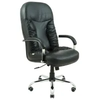 Офісне Крісло Керівника Richman Буфорд Флай 2230 Хром М2 AnyFix Чорне Офісне Крісло Керівника Richman Буфорд Флай 2230 Хром М2 AnyFix Чорне