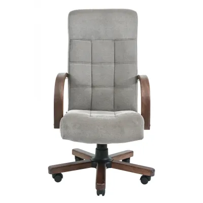 Офисное Кресло Руководителя Richman Вирджиния Мисти Grey Wood М2 AnyFix Серое