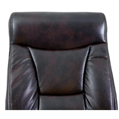 Офісне Крісло Керівника Richman Магістр Титан Dark Brown Хром М3 MultiBlock Коричневе