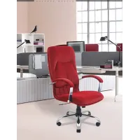 Офісне Крісло Керівника Richman Нікосія Red Velour Хром М1 Tilt Червоне Офісне Крісло Керівника Richman Нікосія Red Velour Хром М1 Tilt Червоне