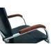 Офісне крісло керівника Richman Самба Флай 2230 Хром М1 Tilt Чорне