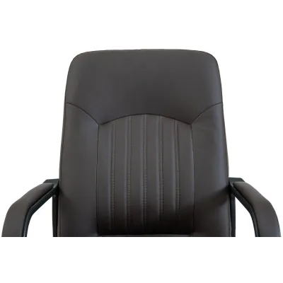 Офісне крісло керівника Richman Фіджі Zeus Deluxe Brown Пластик Річ М2 AnyFix Коричневе