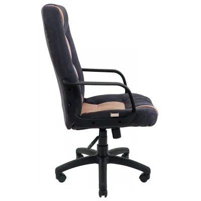 Офисное кресло руководителя Richman Челси Мисти Dark Grey-Cream Пластик М3 MultiBlock Серо-бежевое Офисное кресло руководителя Richman Челси Мисти Dark Grey-Cream Пластик М3 MultiBlock Серо-бежевое