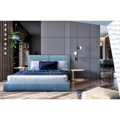 Кровать Richman Дели Comfort 140 х 190 см Мустанг С подъемным механизмом и нишей для белья Желтая Кровать Richman Дели Comfort 140 х 190 см Мустанг С подъемным механизмом и нишей для белья Желтая