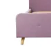 Кровать Двуспальная Richman Мишель Vip Wood 160 х 200 см Fibril 24 С дополнительной металлической цельносварной рамой Розовая Кровать Двуспальная Richman Мишель Vip Wood 160 х 200 см Fibril 24 С дополнительной металлической цельносварной рамой Розовая
