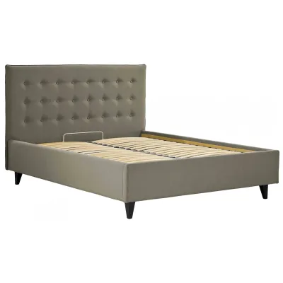 Кровать Richman Николь Standart Wood 140 х 200 см Melva 20 Серая