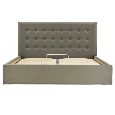 Кровать Двуспальная Richman Николь Comfort 160 х 200 см Melva 20 С подъемным механизмом и нишей для белья Серая Кровать Двуспальная Richman Николь Comfort 160 х 200 см Melva 20 С подъемным механизмом и нишей для белья Серая