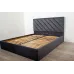 Ліжко Двоспальне Richman Чикаго Comfort 180 х 200 см Amore 32 З підйомним механізмом та нішою для білизни Темно-сіре Ліжко Двоспальне Richman Чикаго Comfort 180 х 200 см Amore 32 З підйомним механізмом та нішою для білизни Темно-сіре