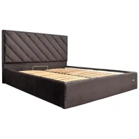 Ліжко Двоспальне Richman Чикаго Comfort 180 х 200 см Riviera 97 З підйомним механізмом і нішою для білизни Ліжко Двоспальне Richman Чикаго Comfort 180 х 200 см Riviera 97 З підйомним механізмом і нішою для білизни