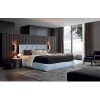 Кровать Richman Бристоль Standart 120 х 190 см Cervo 31 Синяя