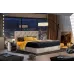 Ліжко Двоспальне Richman Брістоль Standart 160 х 200 см Місті Dark Grey Темно-сіре