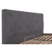 Кровать Двуспальная Richman Бристоль Comfort 160 х 190 см Мисти Dark Grey С подъемным механизмом и нишей для белья Темно-серая Кровать Двуспальная Richman Бристоль Comfort 160 х 190 см Мисти Dark Grey С подъемным механизмом и нишей для белья Темно-серая