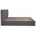 Кровать Двуспальная Richman Бристоль Comfort 180 х 200 см Мисти Dark Grey С подъемным механизмом и нишей для белья Темно-серая Кровать Двуспальная Richman Бристоль Comfort 180 х 200 см Мисти Dark Grey С подъемным механизмом и нишей для белья Темно-серая