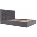 Ліжко Richman Кембридж Comfort 120 х 200 см Місті Dark Grey З підйомним механізмом та нішою для білизни Темно-сіре Ліжко Richman Кембридж Comfort 120 х 200 см Місті Dark Grey З підйомним механізмом та нішою для білизни Темно-сіре