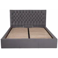 Ліжко двоспальне Richman Кембридж Comfort 160 х 190 см Місті Dark Grey З підйомним механізмом та нішою для білизни Темно-сіре Ліжко двоспальне Richman Кембридж Comfort 160 х 190 см Місті Dark Grey З підйомним механізмом та нішою для білизни Темно-сіре