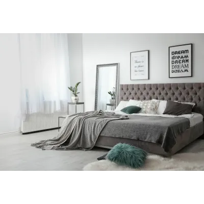 Ліжко двоспальне Richman Кембридж Comfort 180 х 190 см Місті Dark Grey З підйомним механізмом та нішою для білизни Темно-сіре Ліжко двоспальне Richman Кембридж Comfort 180 х 190 см Місті Dark Grey З підйомним механізмом та нішою для білизни Темно-сіре