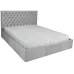 Кровать Richman Кембридж Comfort 120 х 200 см Fibril 07 С подъемным механизмом и нишей для белья Серая Кровать Richman Кембридж Comfort 120 х 200 см Fibril 07 С подъемным механизмом и нишей для белья Серая