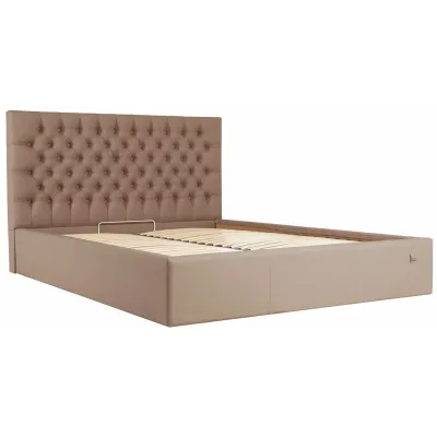 Ліжко Richman Ковентрі Comfort 140 х 200 см Флай 2213 З підйомним механізмом і нішою для білизни
