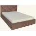 Кровать двуспальная Richman Лидс Comfort 160 х 200 см С подъемным механизмом и нишей для белья Коричневая