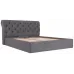 Ліжко двоспальне Richman Лондон Standart 180 х 200 см Місті Dark Grey Темно-сіре