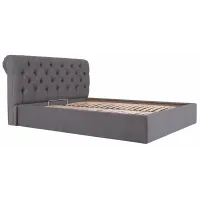 Ліжко двоспальне Richman Лондон Comfort 180 х 200 см Місті Dark Grey З підйомним механізмом та нішою для білизни Темно-сіре Ліжко двоспальне Richman Лондон Comfort 180 х 200 см Місті Dark Grey З підйомним механізмом та нішою для білизни Темно-сіре