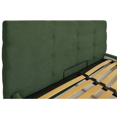 Ліжко двоспальне Richman Манчестер Comfort 160 х 190 см З підйомним механізмом та нішкою для білизни Зелене