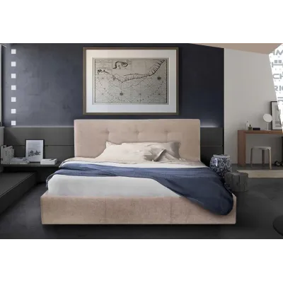 Ліжко двоспальне Richman Манчестер Comfort 160 х 190 см З підйомним механізмом та нішкою для білизни Зелене