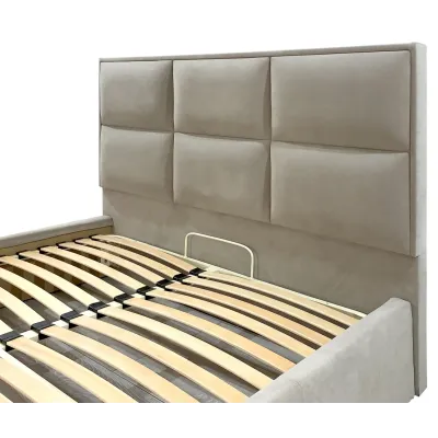 Ліжко двоспальне Richman Шеффілд 2 Comfort 160 х 190 см З підйомним механізмом та нішою для білизни